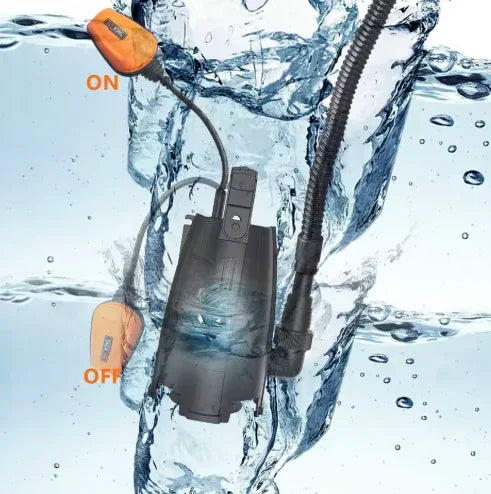 TACKLIFE GSUP2B water pump water submersible 400 W automatic flotation switch 10000 l/h - Gomix Brands Outlet