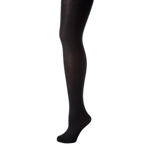 Ulla Popken Women's Opaque 60 Denier Plus Size Black Tights