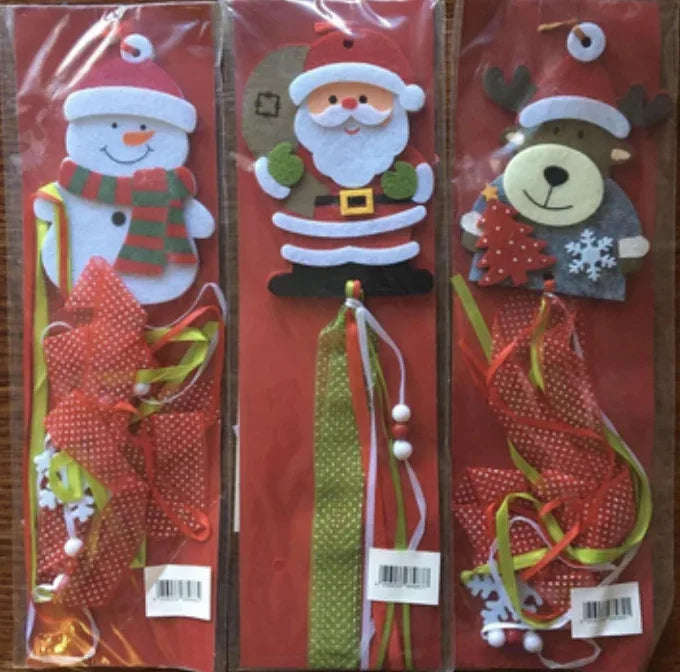 New Year's decorative pendan, 72 cm, felt decor - Gomix Brands Outlet