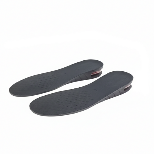 Pilipane Black 2-Layer Height Increase Insoles for Men and Women