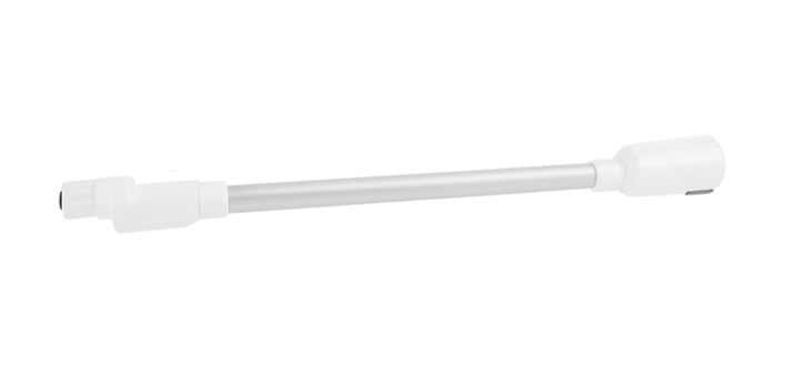 White cleaning swab on a white background