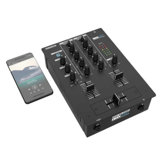 Reloop RMX-10 BT 2-Channel Bluetooth DJ Mixer – Compact Metal Design - Gomix Brands Outlet
