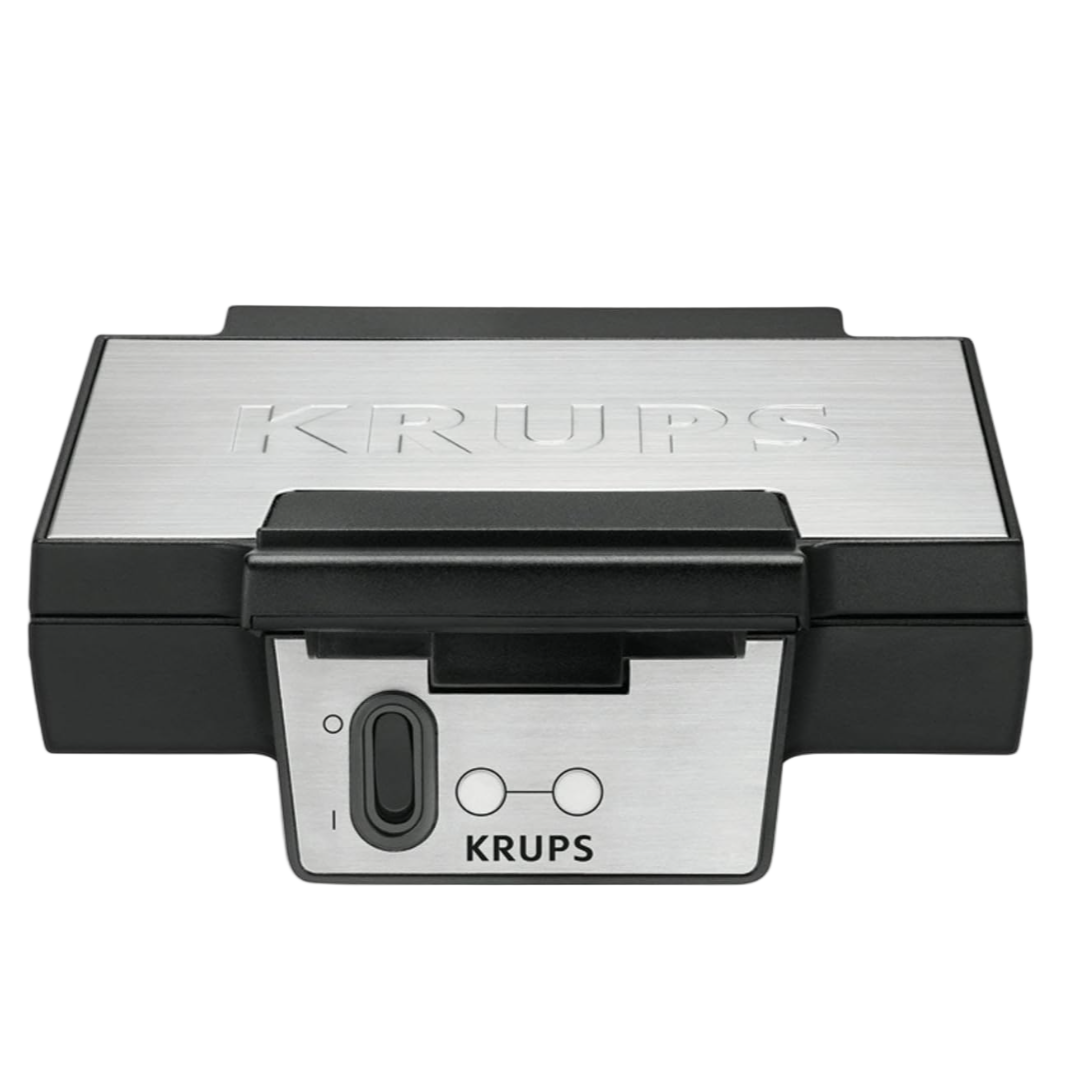 Krups waffle maker on a computer screen with a web browser open.