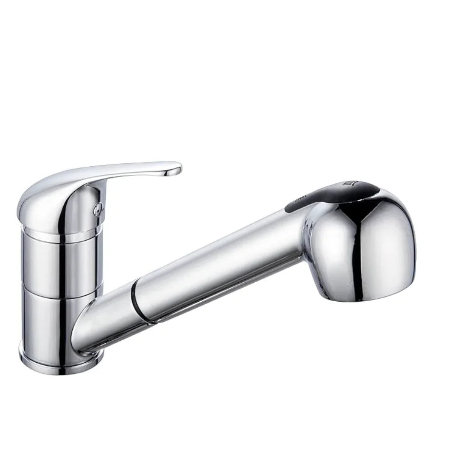 Edouard Rousseau Extendable 2-Jet Pull-Out Chrome Kitchen Faucet - Gomix Brands Outlet