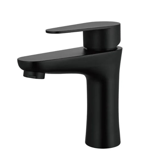 Heyalan Matte Black Single-Lever Bathroom Faucet with Pop‑Up Drain - Gomix Brands Outlet