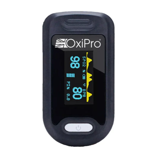 OxiPro OX2 Fingertip Pulse Oximeter – Fast 10‑Second SpO2 Reading - Gomix Brands Outlet