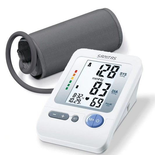 Beurer SBM 21 Automatic Upper Arm Blood Pressure Monitor, Heart Rhythm Detection, 120 Memory