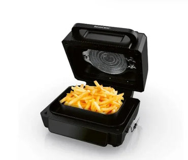 SILVERCREST® 2-in-1 Air Fryer & Grill: Healthy Cooking, Digital Touchscreen, 11 Presets - Gomix Brands Outlet