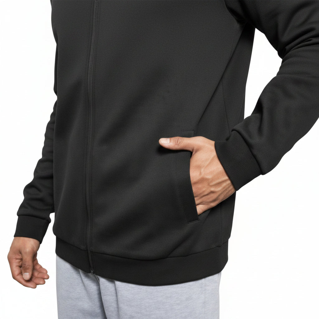 Crivit Men's Cotton Blend Sweat Jacket