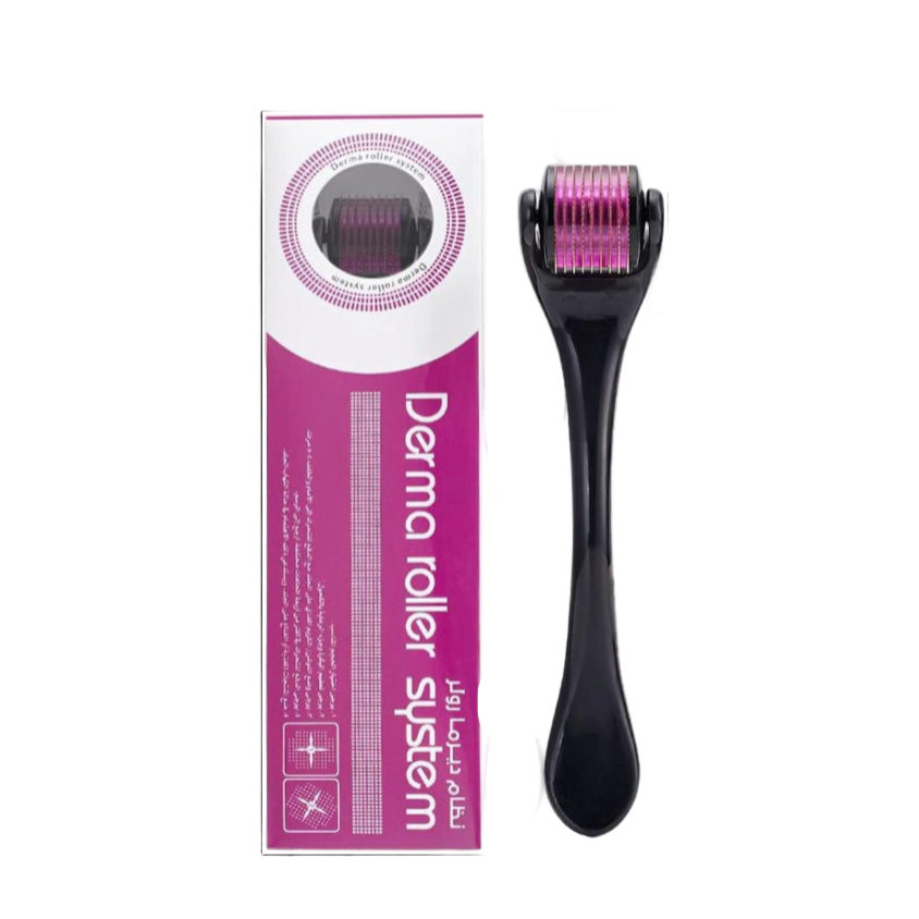 Derma Roller Boolavard 0.3mm Titanium Needle Roller with Travel Case