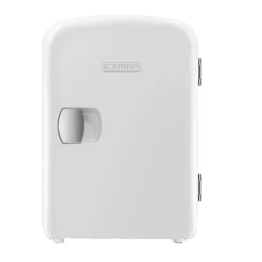 Chefman Iceman Mini Portable White Personal Fridge 4L - Gomix Brands Outlet