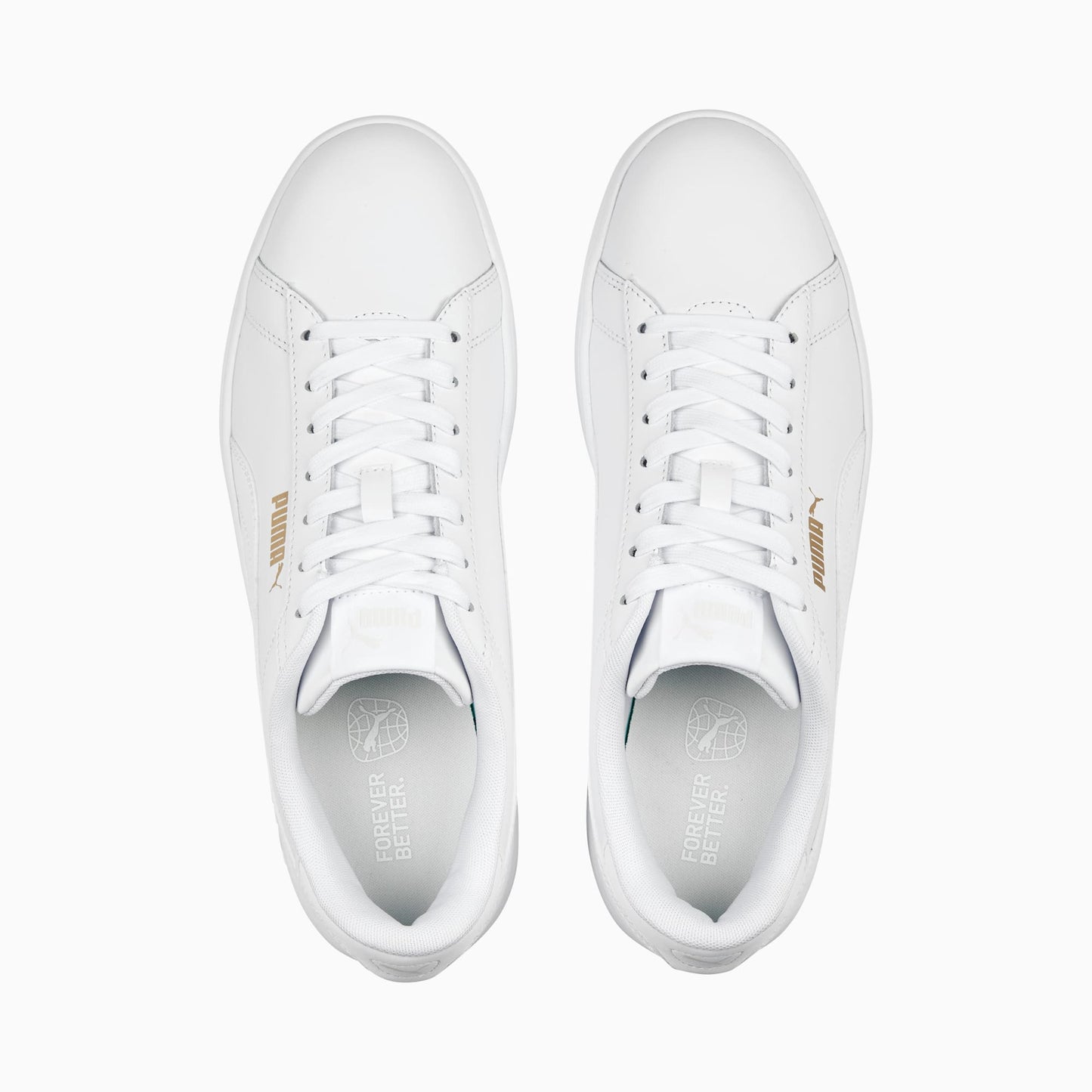 PUMA Smash 3.0 L Synthetic Leather Tennis-Inspired Casual Sneakers for Men
