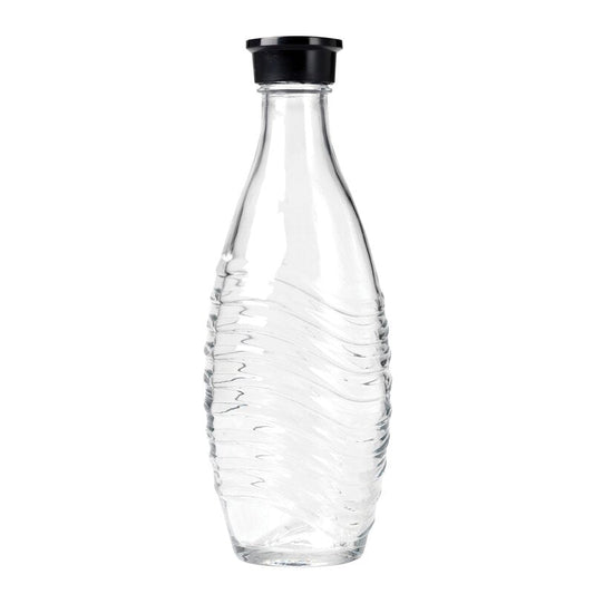 Premium SodaStream Glass Carafes 1-Pack, 0.75L Dishwasher Safe Water Bottles