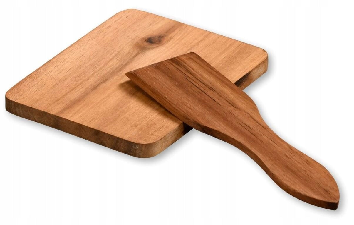 Kesper Acacia Wood Raclette Spatulas 8-Piece 13 x 3.5cm 28968