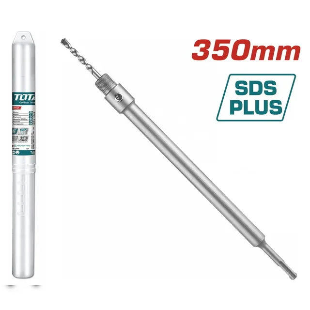 TOTAL SDS Plus Adapter 13.8-inch M22 Thread Extension for Concrete Drills - Gomix Brands Outlet