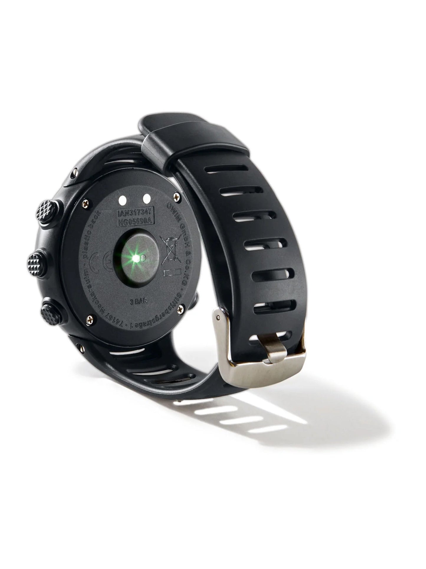 Crivit Waterproof Heart Rate Fitness Watch with Pedometer