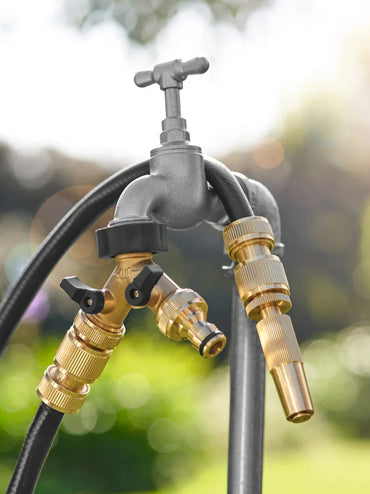 Parkside Two-Way Brass Distributor 11.5x8x4.8cm
