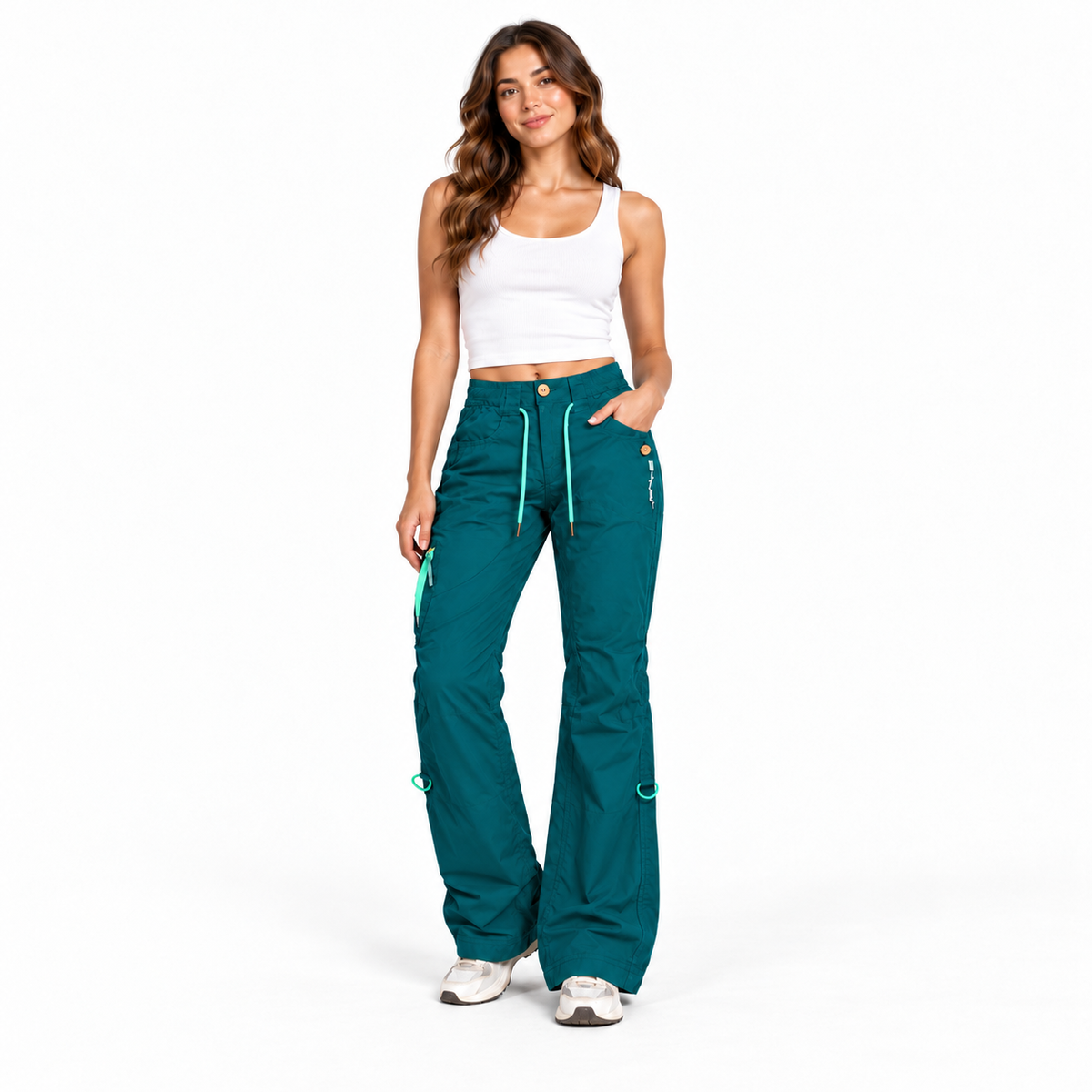 NANGAPARBAT Women's Straight-Leg Trousers