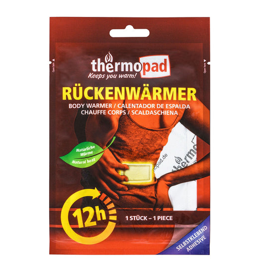 Thermopad Rückenwärmer 12‑Stunden Wärme für Rücken und Muskulatur
