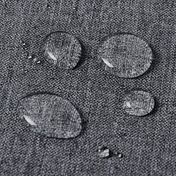 WOLTU Tablecloth Elegant Linen Round Look - 135x180 cm