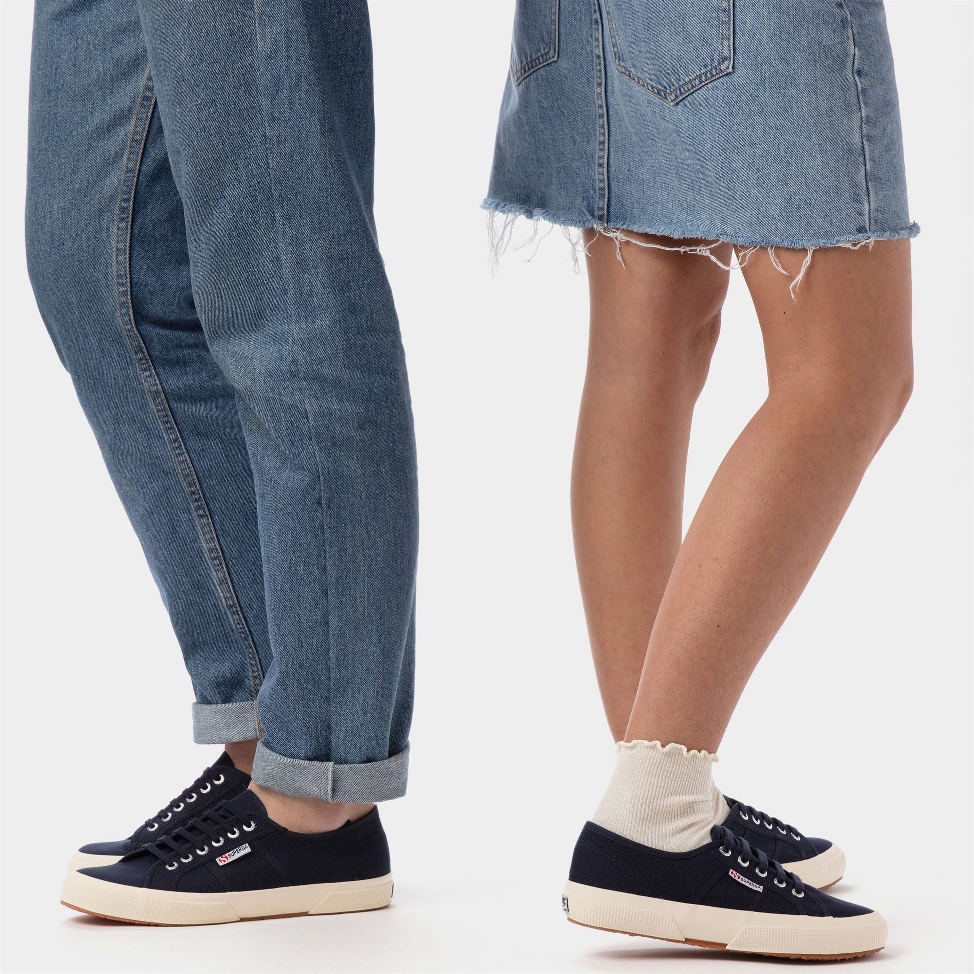 Classic Blue Navy Superga 2750 Unisex Canvas Sneaker