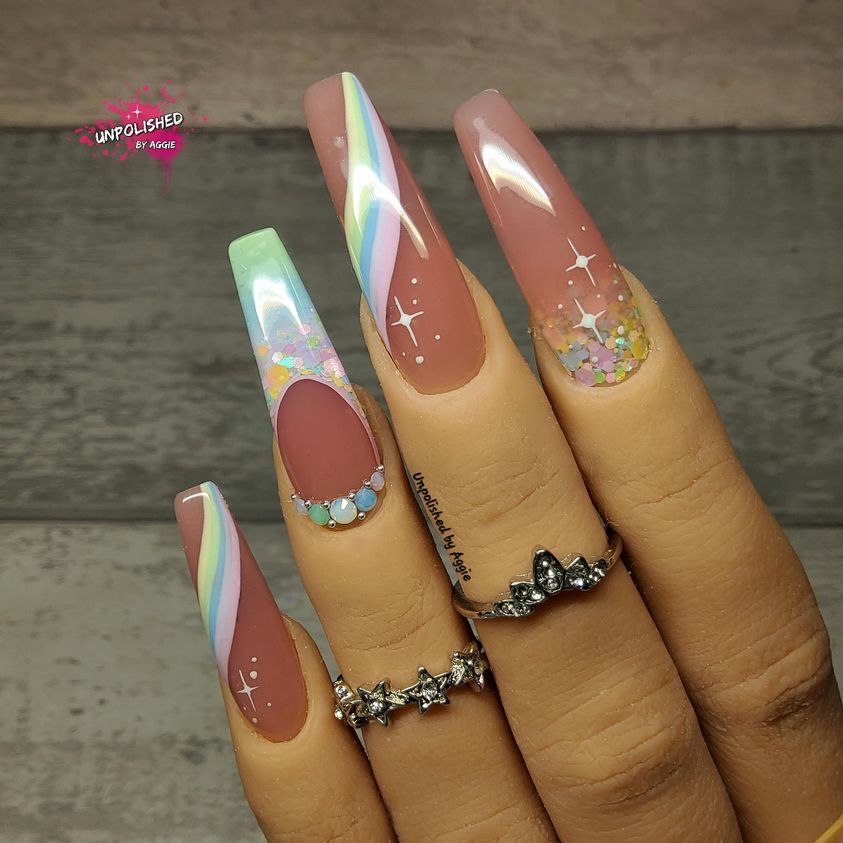 12-Color Summer Pastel Gel Nail Polish Kit 8ml Each