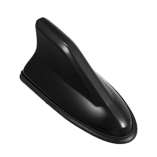 Unique Bargains Decorative Shark Fin Car Roof Antenna Black