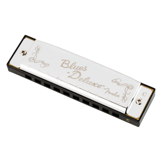Fender Blues Deluxe 10‑Hole Diatonic Harmonica – Multiple Keys