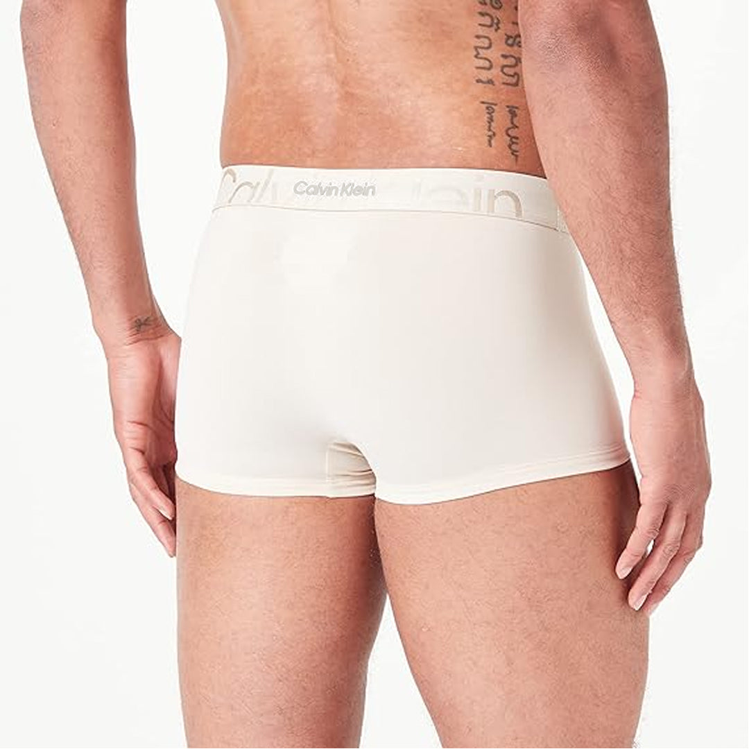 Calvin Klein Low Rise Trunk 2‑Pack Men’s Underwear Beige