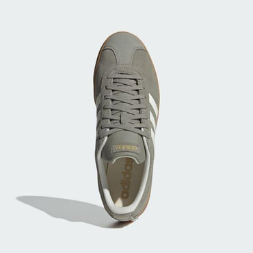 adidas VL Court 2.0 Green Skater Shoes with Suede Upper - Gomix Brands Outlet