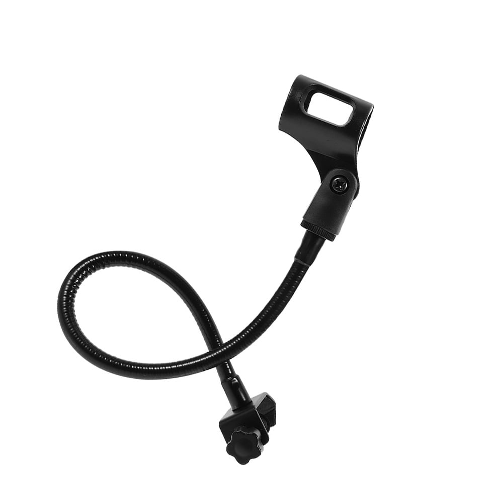 Vosarea Adjustable Gooseneck Microphone Arm Stand Black