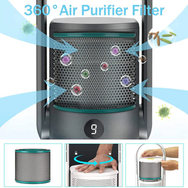 ULTTY Bladeless Tower Fan with HEPA Air Purifier CR021 - Gomix Brands Outlet