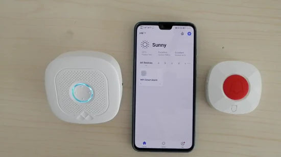 Wolf Guard Intelligent WiFi Wireless SOS Panic Button for Emergency Elderly Smart Alarm