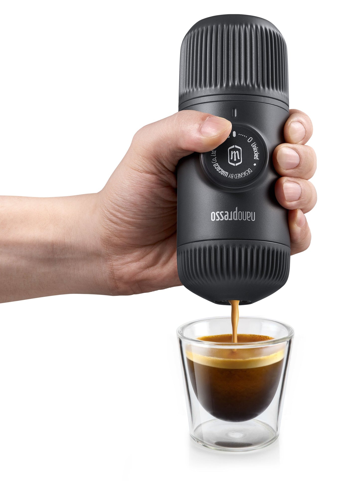 Portable Compact Espresso Maker: Wacaco Nanopresso Machine for On-The-Go Coffee