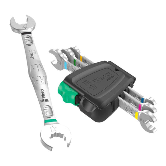 Wera Joker 4-Piece Metric Double Open-Ended Wrench Set – Compact, Durable