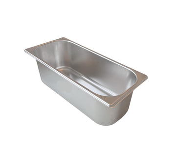 5L Stainless Steel Napoli Pan for Ice Cream Display