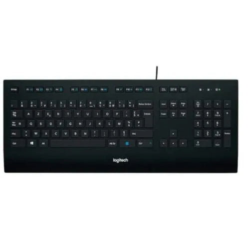 Logitech K280e Pro Wired Business Keyboard – Swiss QWERTZ, Black, Spill‑Resistant - Gomix Brands Outlet