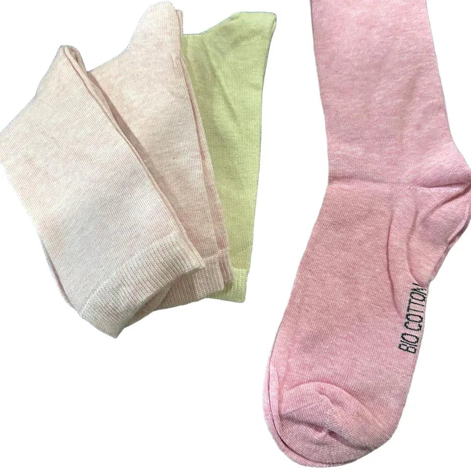 Organic Seamless Kids High Socks –4 Pair Pack, Multiple Colors. - Gomix Brands Outlet