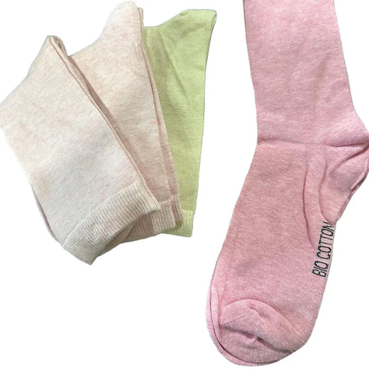 Organic Seamless Kids High Socks –4 Pair Pack, Multiple Colors. - Gomix Brands Outlet