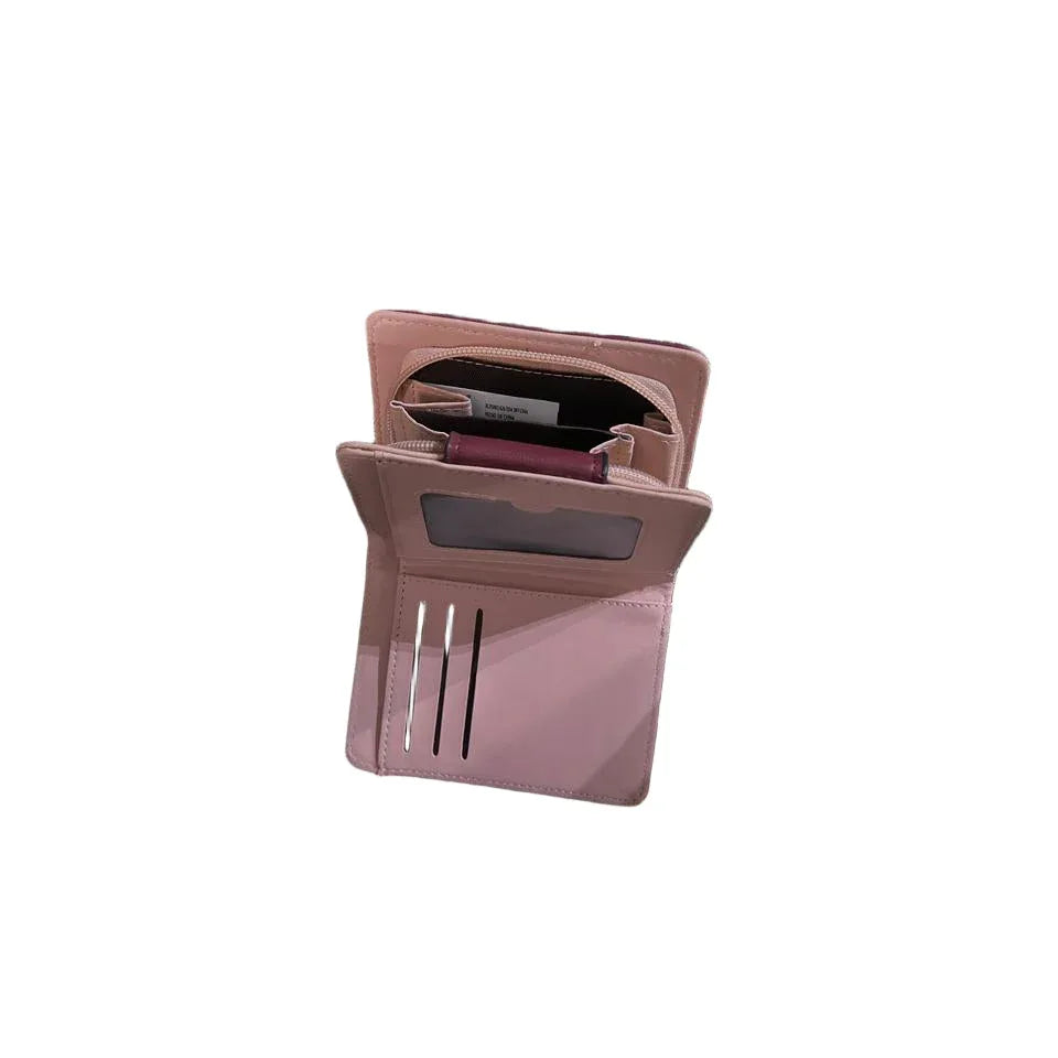 Burgundy Lovely Pet Compact Mini Wallet - Gomix Brands Outlet