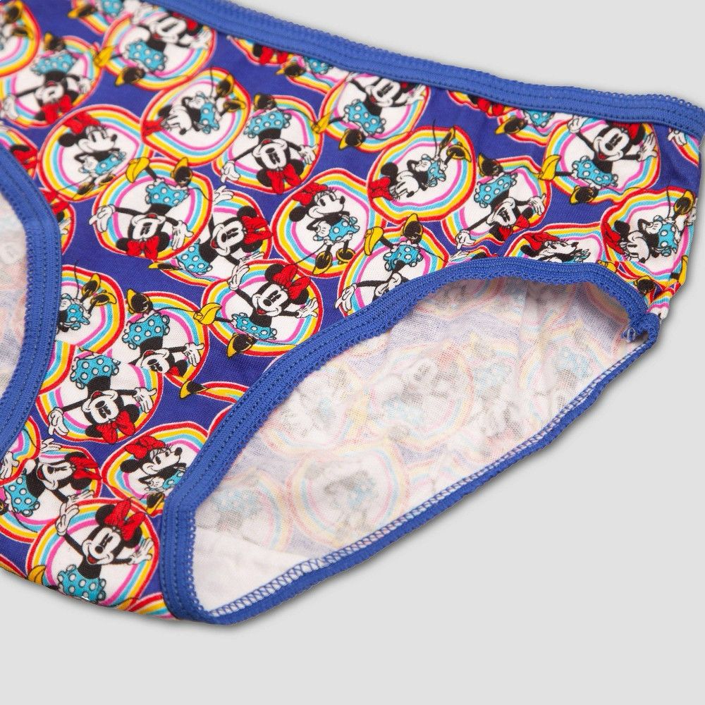 Disney Minnie Mouse Girls Printed Bikini Briefs