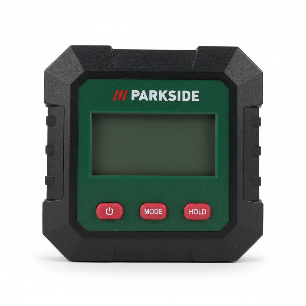 Parkside Digital Inclinometer Precision Angle Measuring Tool with AAA Power