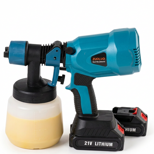 Cordless electric spray gun