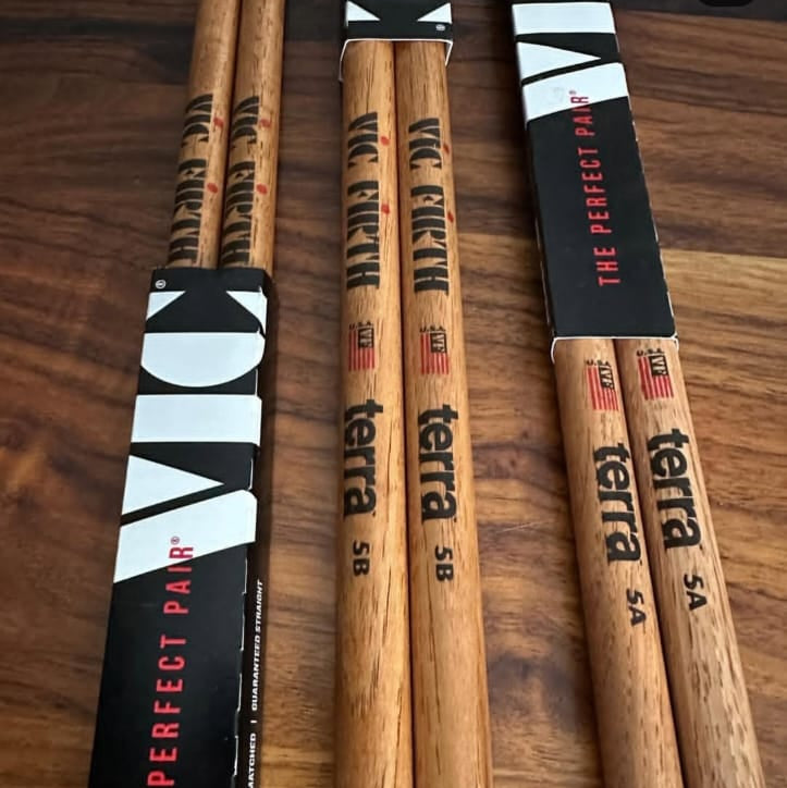 Vic Firth American Classic Terra 7A Nylon Tip Drumsticks