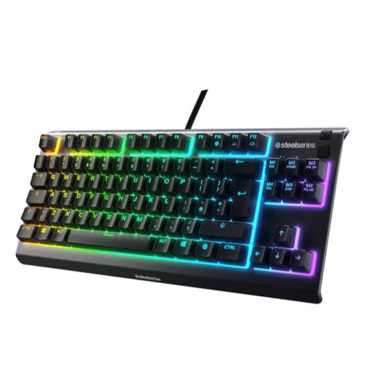 SteelSeries Apex 3 TKL RGB Gaming Keyboard – French AZERTY, Waterproof
