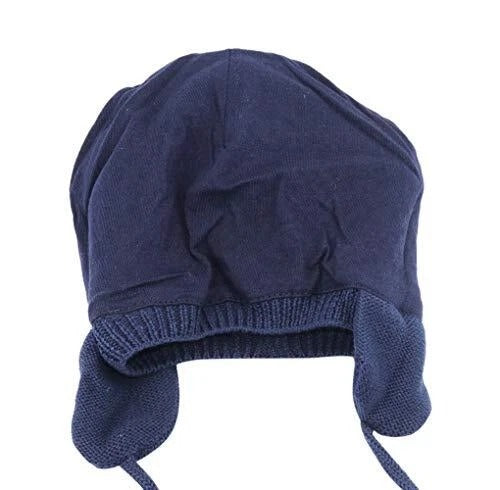 Cute Bear Fleece-Lined Earflap Baby Hat