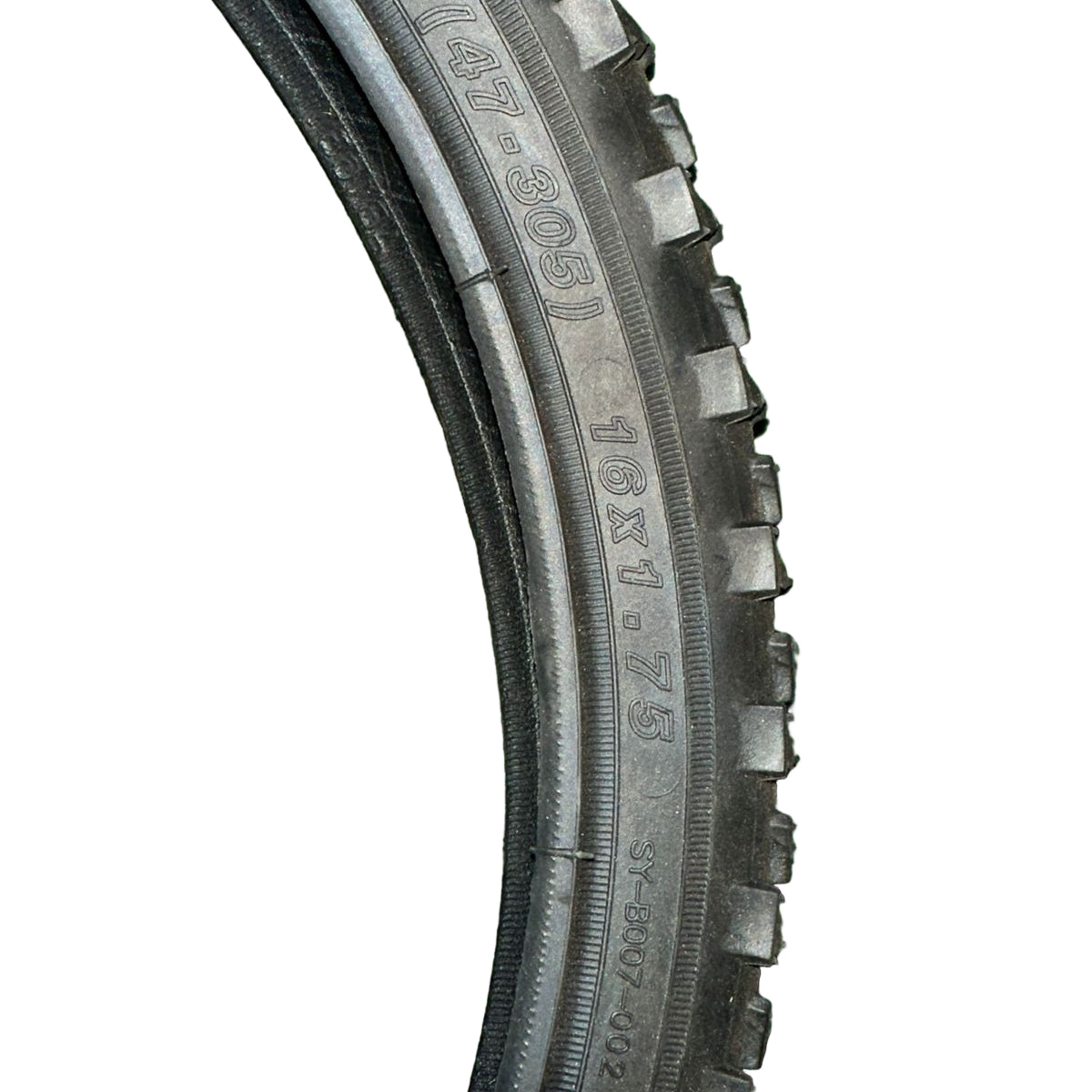 Durable SY-B007-002 Mountain Bicycle 2 Tires for All-Terrain Riding and Braking