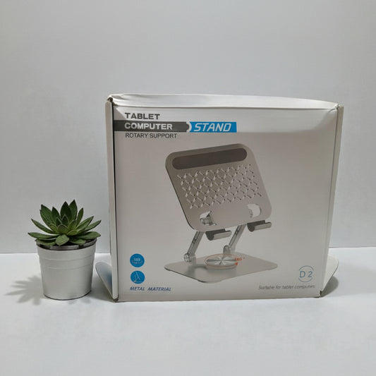 Neutral Tablet & Laptop Stand Dark Grey