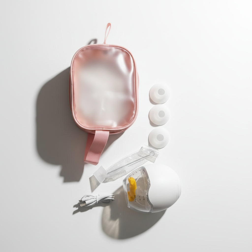 Olga High-Efficiency Electric Breast Pump (white)