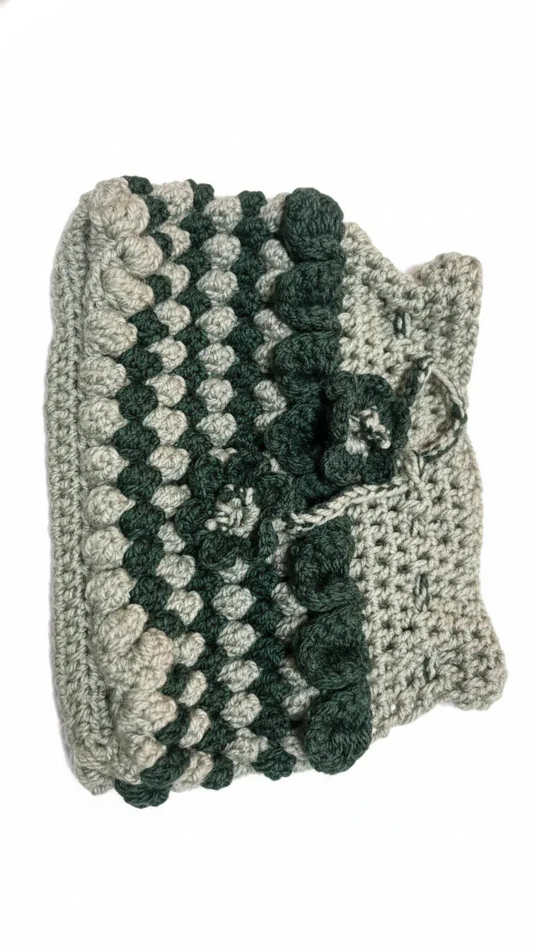 Handmade Crochet Mint Green Tissue Box Cover - Gomix Brands Outlet